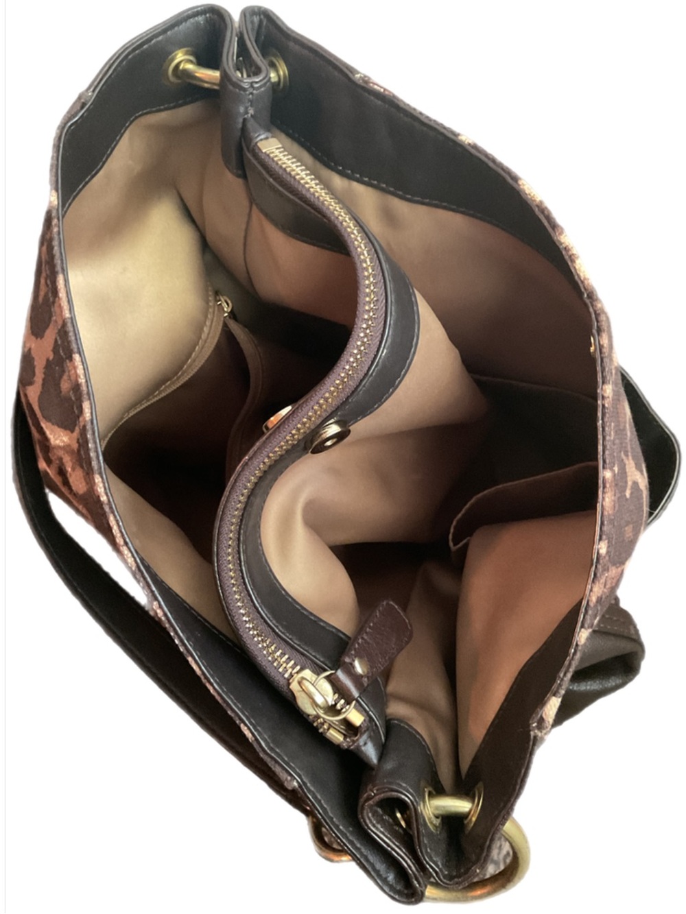 COACH Park Chain Ocelot Leopard Print & Leather w/ Goldtone Hardware 2013 - Picture 5 of 16